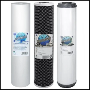 Набір картриджів: механічний, вугільний та антибактеріальний