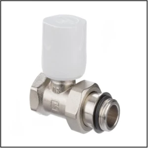 Радіаторний кран прямий ручний