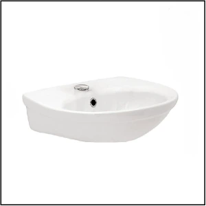 Керамічний білий умивальник