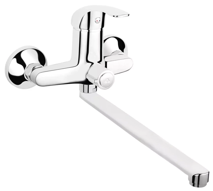 Змішувач  Ferro  Vasto для ванної хром настінний