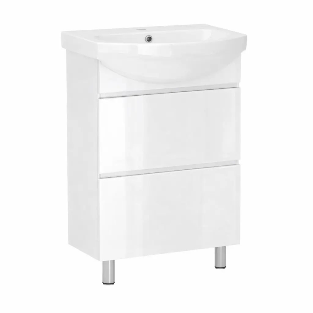 Біла тумба для ванної TOFT-XO RJ