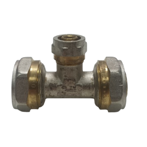 Трійник обтискний редукційний 26 х 16 х 26 мм купити Черкаси