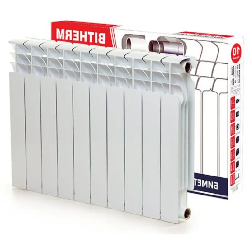 Радіатор біметал BITHERM 350x80