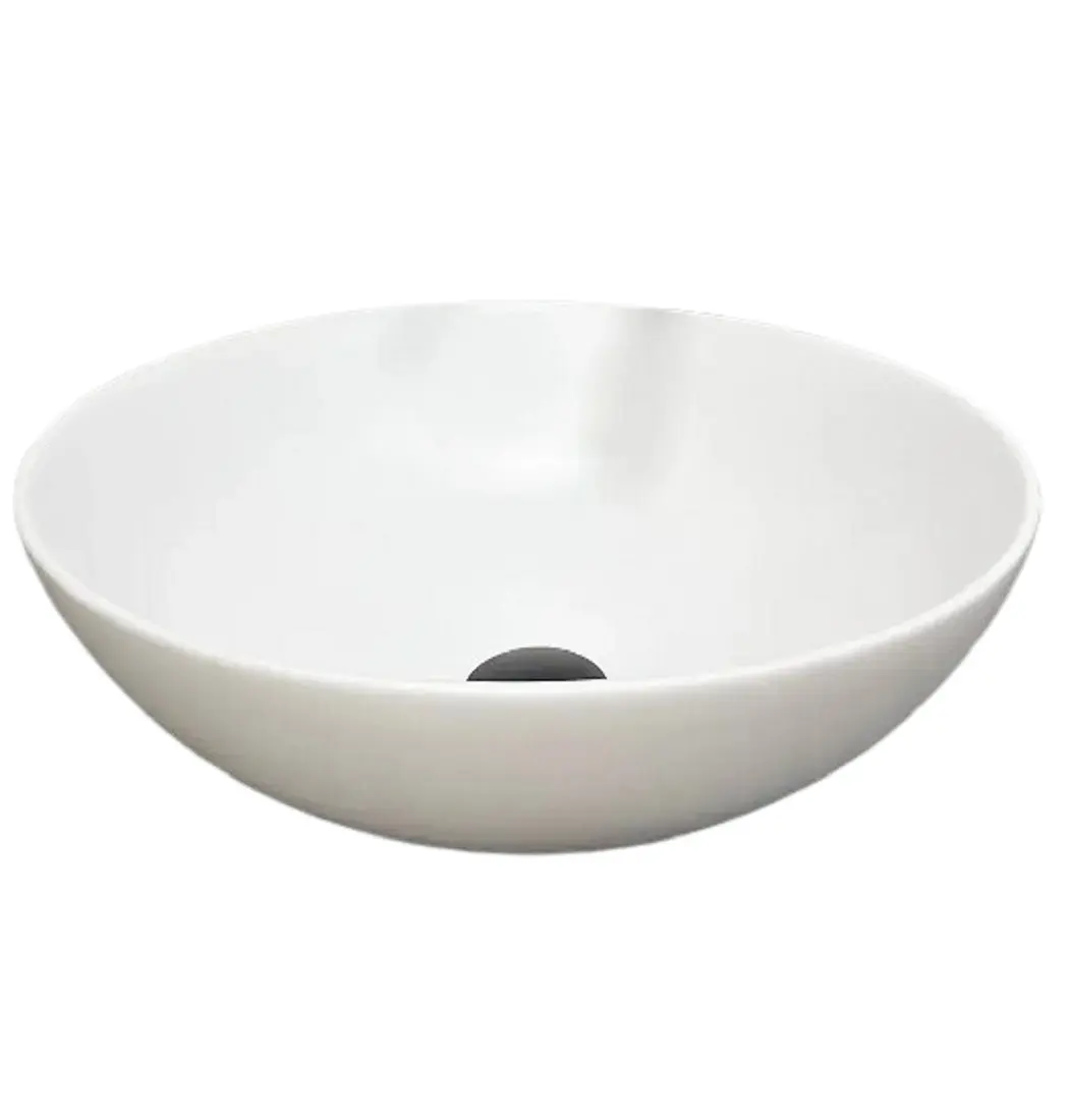 Умивальник  VBI AMALFI WHITE MATT накладний купити Черкаси