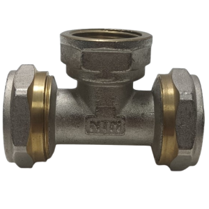 Трійник обтискний внутрішня різьба 32 x 1'' x 32 мм купити Черкаси