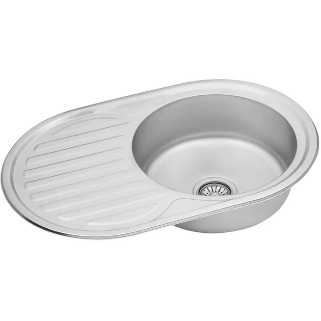 Кухонна мийка Kroner KRP Dekor-7750 (0.6 мм) купити Черкаси