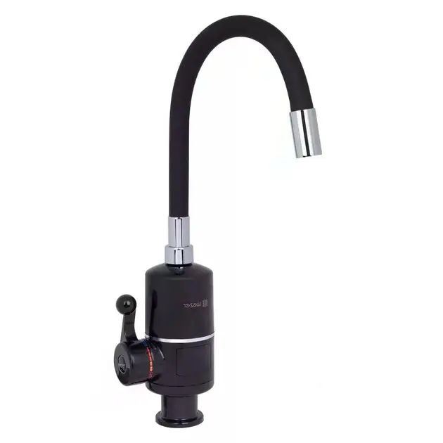 Проточник SDR-G05T-Black кухня поворотний гнучкий вилив 3,0 кВт 