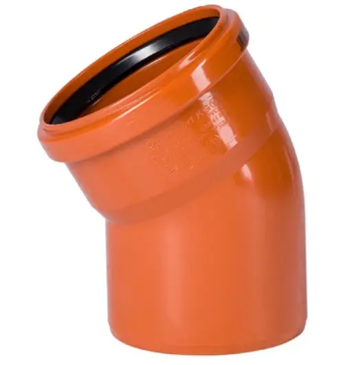 Відведення для каналізації Ostendorf DN 110x30° (зовн.)