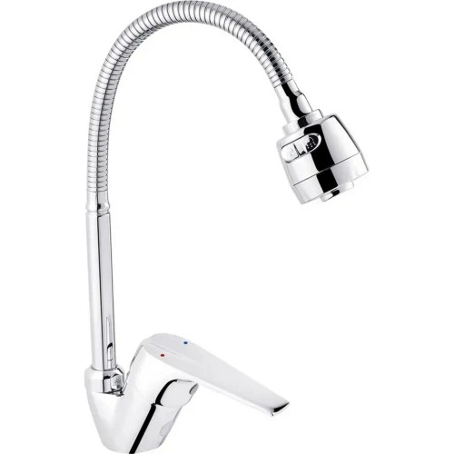 Змішувач Kroner кухня гнучкий гусак (KRM Odra)