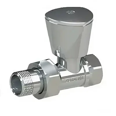 Радіаторний кран прямий Arco 1/2″ × 1/2″ з ручним керуванням для опалювальних систем