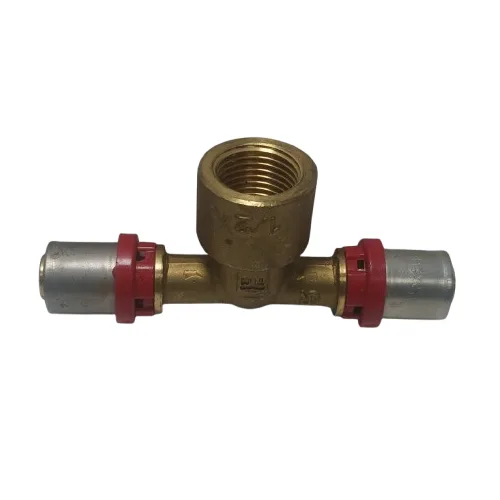 Трійник латунний під прес 16 х 1/2'' внутрішня різьба х 16 купити Черкасах