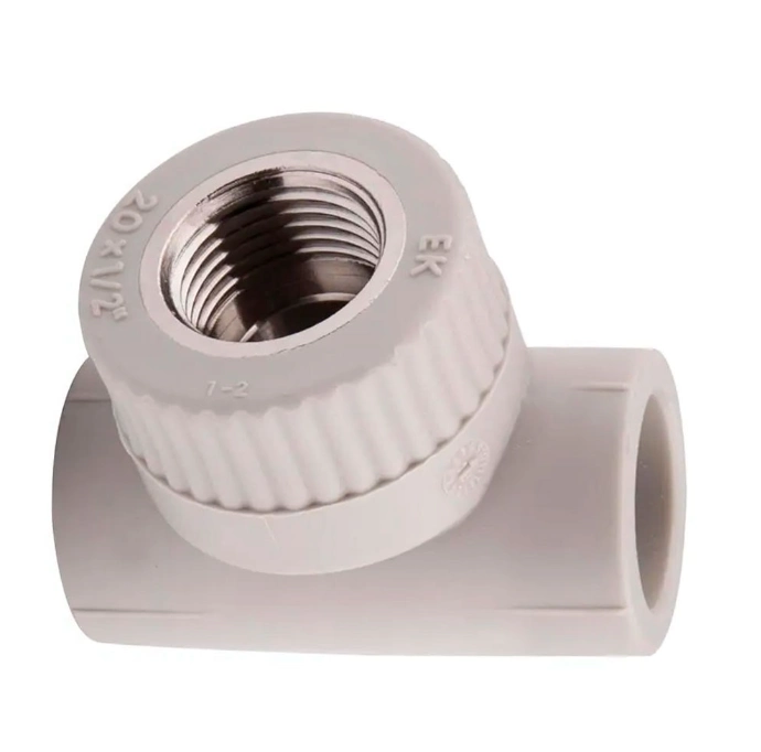 Трійник Ekoplastik 25 x 3/4 x 25 мм із внутрішнім різьбленням для водопроводу